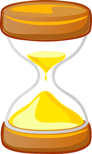 Sablier illustrant la difficulté à estimer le temps